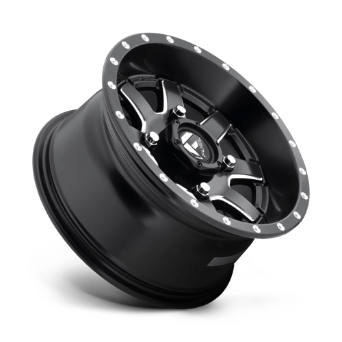 14X7 Fuel UTV D538 Maverick Matte Black Milled 4X156 ET13 wheel/rim
