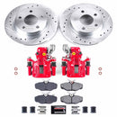 PowerStop Z23 Daily Driver Carbon-Fiber Ceramic Pads Drilled & Slotted Rotor & C