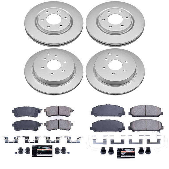 Z23 Daily Driver Premium Carbon-Fiber Ceramic Brake Pad and Fully Coated Rotor K