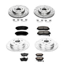 PowerStop Z23 Daily Driver Carbon-Fiber Ceramic Brake Pad and Drilled & Slotted