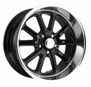 20X9.5 U.S. Wheel U121 RAMBLER Gloss Black 5X120.65 ET1 wheel/rim-4