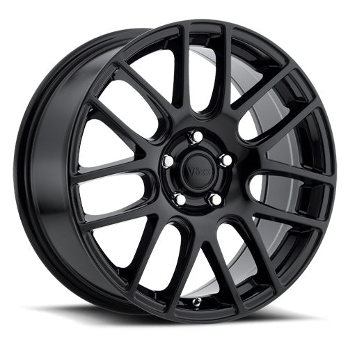 17x8 Voxx Nova Gloss Black 5x127 ET40 wheel/rim