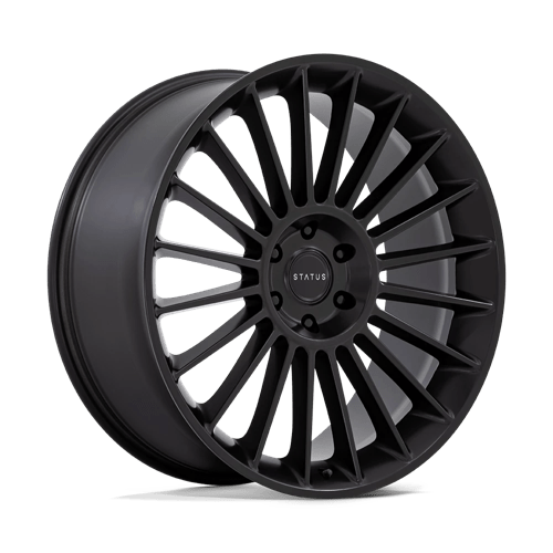24X10 Status Venti Matte Black 5X120 ET35 Wheel Rim