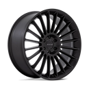 24X10 Status Venti Matte Black 5X120 ET35 Wheel Rim-2