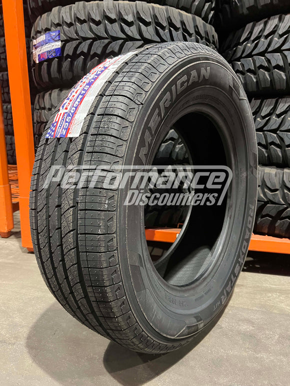 255/65R18 American Roadstar H/T 111T BSW SL 255 65 18 2556518