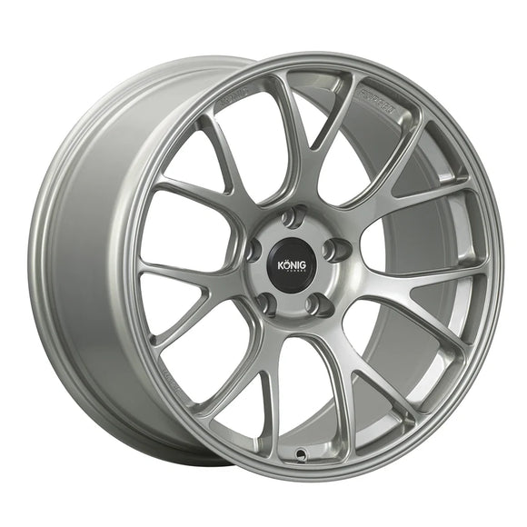 18x9.5 Konig F1M Ash Silver 5x120 ET44 CB72.56 Wheel Rim