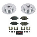 PowerStop Z23 Daily Driver Carbon-Fiber Ceramic Brake Pad and Drilled & Slotted