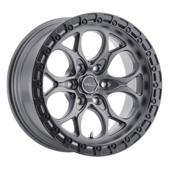 20x9 WELD Off-Road Ledge Six Gunmetal Black 6x135 ET20 CB87.1 Wheel Rim
