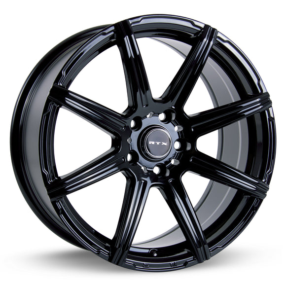 17x7.5 RTX Compass Gloss Black 5x114.3 ET40 wheel/rim