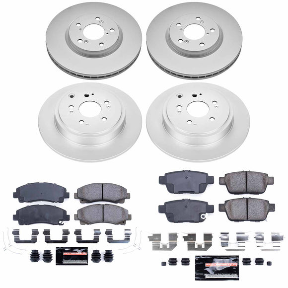 Z23 Daily Driver Premium Carbon-Fiber Ceramic Brake Pad and Fully Coated Rotor K