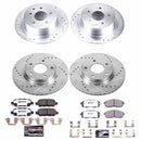 PowerStop Z26 Street Performance Ceramic Brake Pad and Drilled & Slotted Rotor K