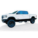 Westin Outlaw Drop Nerf Step Bars Powder Coated Textured Black Steel 20-14085