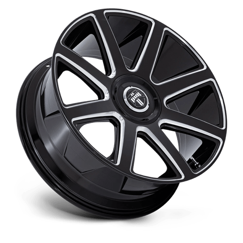 24X10 DUB DC273 Pull Gloss Black Milled 6x135 ET30 Wheel Rim