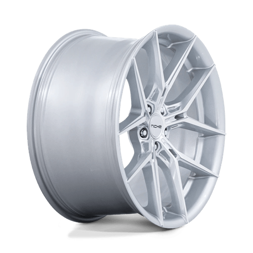 22X9 Niche NC279 Prodigy 5 Silver With Machined Face 5x115 ET15 Wheel Rim