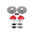 PowerStop Z23 Daily Driver Carbon-Fiber Ceramic Pads Drilled & Slotted Rotor & C