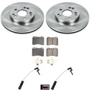 PowerStop OE Stock Replacement Low-Dust Ceramic Brake Pad and Rotor Kit