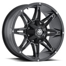 20x10 Mayhem Rampage Black-Matte Wheel/Rim 8x180 8090-2178MB