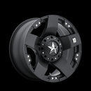 18x9 KMC XD Rockstar Black Wheel/Rim 5x127 5-127 5x5 18-9 ET0-1