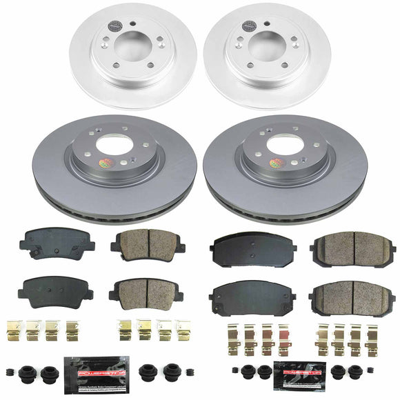 Z23 Daily Driver Premium Carbon-Fiber Ceramic Brake Pad and Fully Coated Rotor K