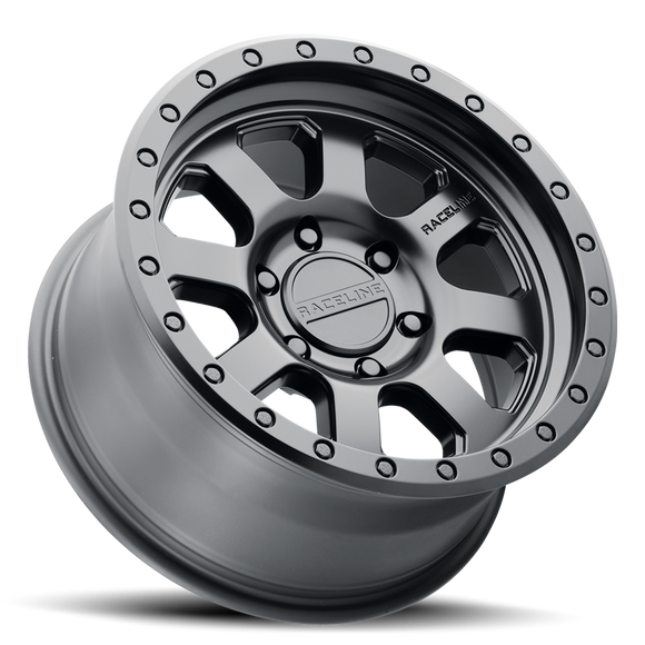17x9 Raceline 929B Black 5x139.7 5x5.5 ET-12 Wheel Rim