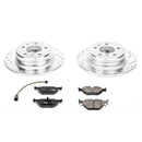 PowerStop Z23 Daily Driver Carbon-Fiber Ceramic Brake Pad and Drilled & Slotted