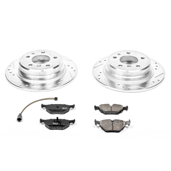 PowerStop Z23 Daily Driver Carbon-Fiber Ceramic Brake Pad and Drilled & Slotted
