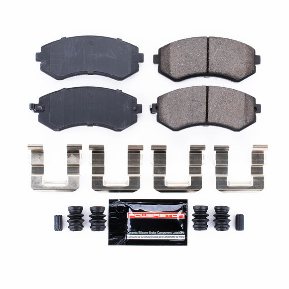 PowerStop Z23 Evolution Sport Carbon-Fiber Brake Pads With Hardware