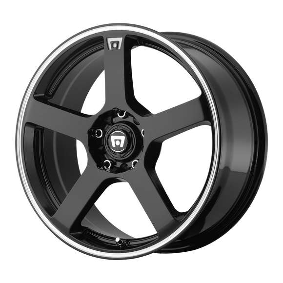 18x8 Motegi MR116 Black Wheel/Rim 5x108 5-108 5x4.25 18-8 ET45