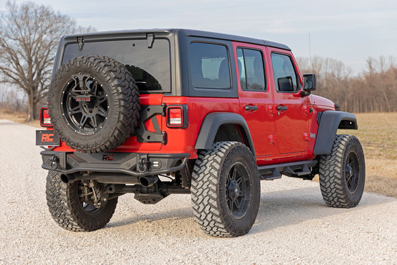 Rough Country Rear Bumper Tubular For Jeep Wrangler 18-23
