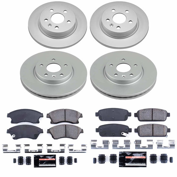 Z23 Daily Driver Premium Carbon-Fiber Ceramic Brake Pad and Fully Coated Rotor K