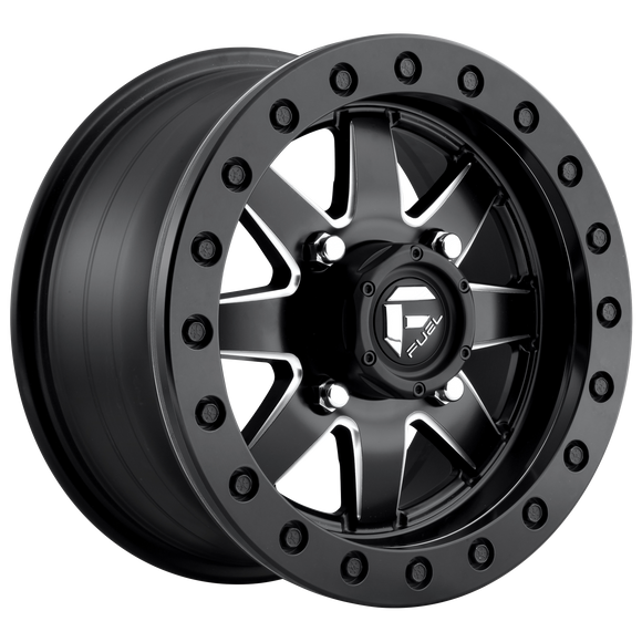 15X7 Fuel UTV D938 Maverick Beadlock MT-BLK-MIL 4X156 ET38 wheel/rim