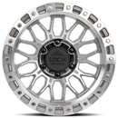 17x9 Lock Off-Road Combat Maching With Clear Coat 5x127 ET-12 Wheel Rim