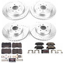 PowerStop Z23 Daily Driver Carbon-Fiber Ceramic Brake Pad and Drilled & Slotted