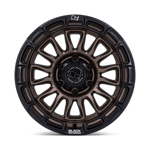 17x9 Black Rhino BR025 Rival Burnt Bronze W/ Matte Black Lip 6x139.7 ET1 Wheel