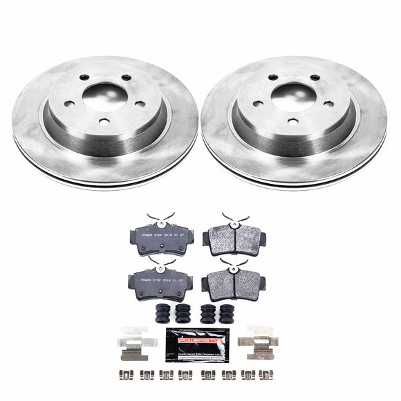 PowerStop Track Day High-Performance Brake Pad and Rotor Kit