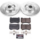 PowerStop Z23 Daily Driver Carbon-Fiber Ceramic Brake Pad and Drilled & Slotted