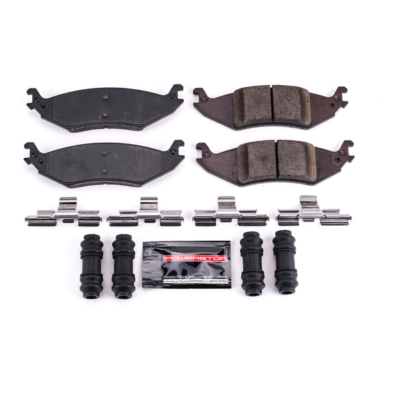 PowerStop Z23 Evolution Sport Carbon-Fiber Brake Pads With Hardware