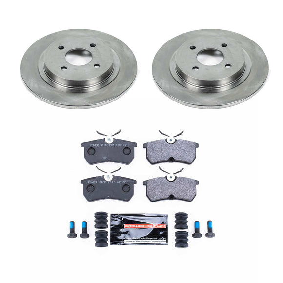 PowerStop Track Day Spec High-Performance Brake Pad and Rotor Kit