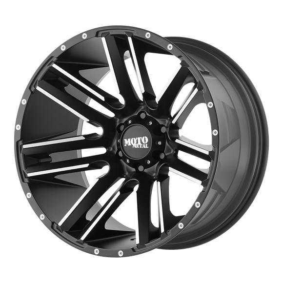 20X9 Moto Metal MO978 RAZOR Satin Black Machined 6X139.7 ET18 wheel/rim