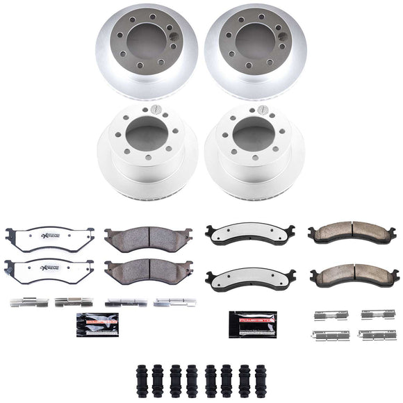 Z36 Truck & Tow Premium Carbon-Fiber Ceramic Brake Pad and Fully Coated Rotor Ki
