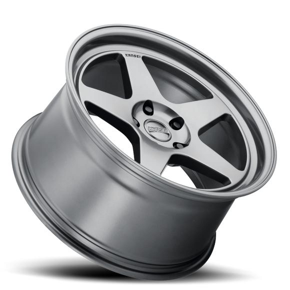 19x10.5 Kansei K12G KNP Gloss Gunmetal 5x114.3 ET22 CB73.1 Wheel