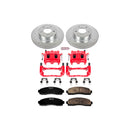 PowerStop Z23 Daily Driver Carbon-Fiber Ceramic Pads Drilled & Slotted Rotor & C
