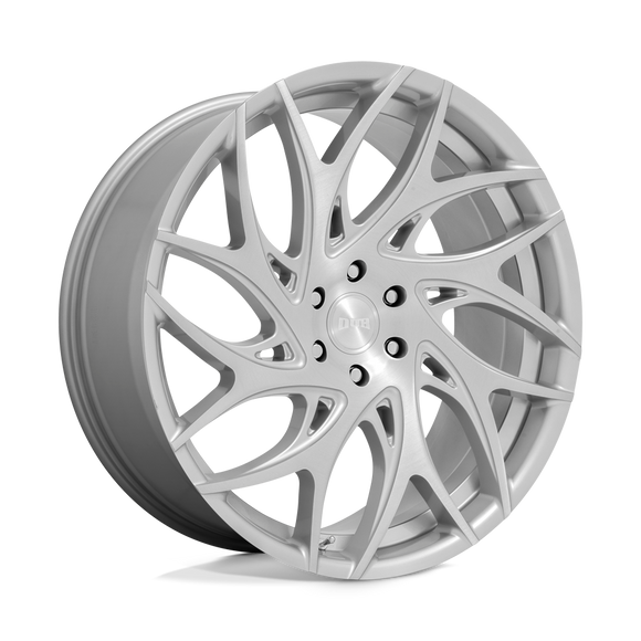 24X10 DUB S261 G.O.A.T. Silver Brushed Face 6X135 ET30 wheel/rim