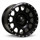 18x9 RTX Baja Satin Black with Milled Rivets 6x139.7 ET10 wheel/rim