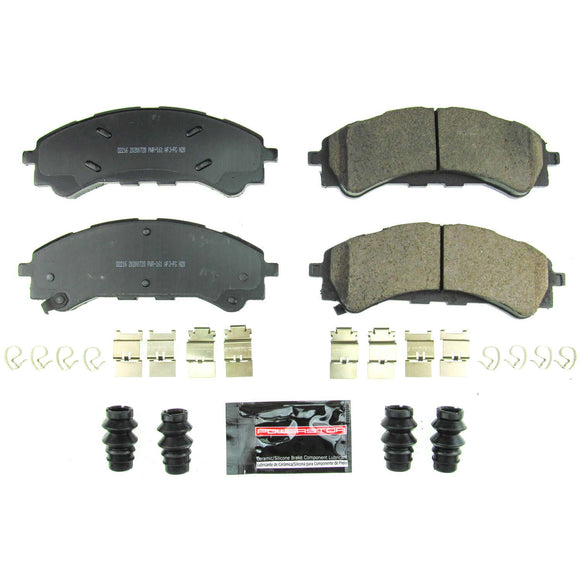 PowerStop Z23 Evolution Sport Carbon-Fiber Brake Pads With Hardware