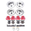 PowerStop Z23 Daily Driver Carbon-Fiber Ceramic Pads Drilled & Slotted Rotor & C
