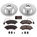 PowerStop Z23 Daily Driver Carbon-Fiber Ceramic Brake Pad and Drilled & Slotted