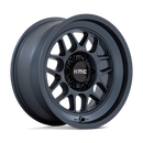 18X8.5 KMC KM725 Terra Metallic Blue 5X127 5X5 ET-10 Wheel Rim