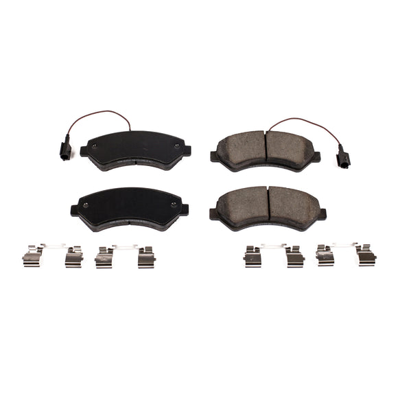 PowerStop Z17 Evolution Ceramic Brake Pads With Hardware