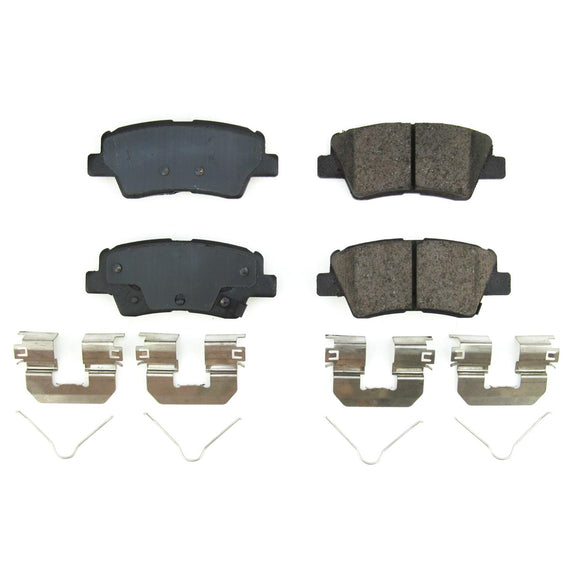 PowerStop Z17 Evolution Ceramic Brake Pads With Hardware